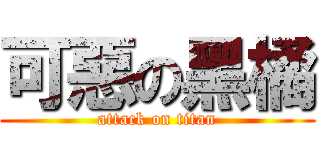 可惡の黑橘 (attack on titan)
