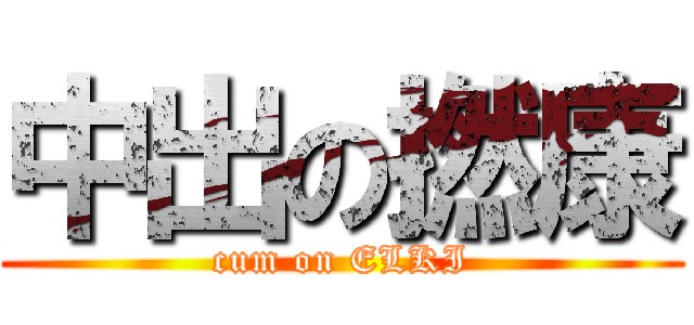 中出の撚康 (cum on ELKI)