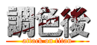 調色後 (attack on titan)