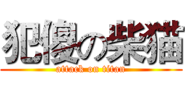 犯傻の柴猫 (attack on titan)