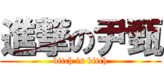 進撃の尹甄 (bitch is bitch)