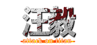 汪毅 (attack on titan)