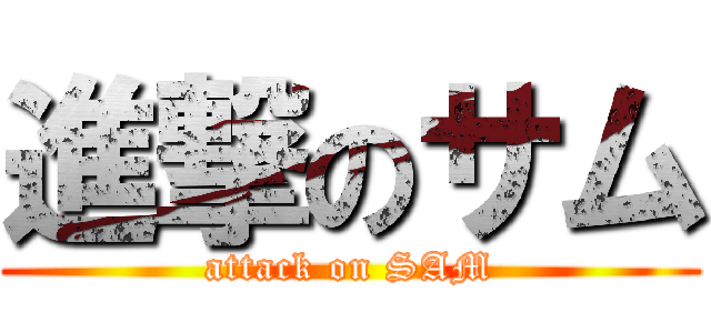 進撃のサム (attack on SAM)