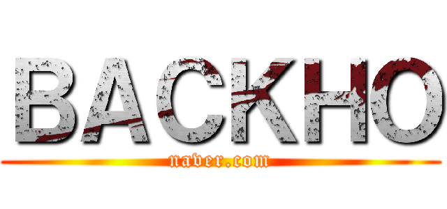ＢＡＣＫＨＯ (naver.com)