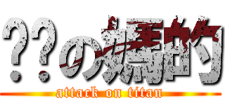 耖你の媽的 (attack on titan)