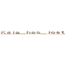 Ｋａｉａ＿ｈａｓ＿ｌｏｓｔ＿ｔｈｅ＿ｗｉｌｌ＿ｔｏ＿ｌｉｖｅ ()