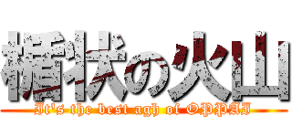 楯状の火山 (It's the best agh of OPPAI)