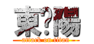 東焱陽 (attack on titan)