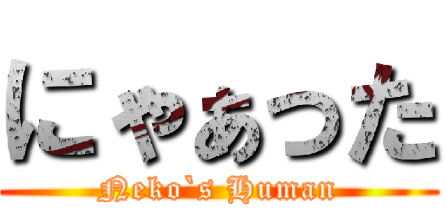 にゃぁった (Neko`s Human)