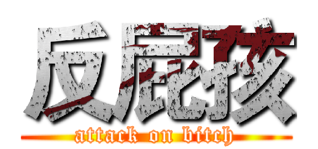 反屁孩 (attack on bitch)
