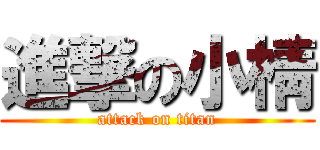 進撃の小棈 (attack on titan)