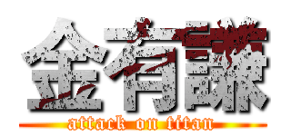 金有謙 (attack on titan)