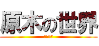 原木の世界 (橡。樺。)