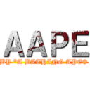 ＡＡＰＥ (BY *A BATHING APE®)