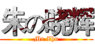 朱の晓辉 (Mr.Zhu)