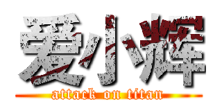 爱小辉 (attack on titan)