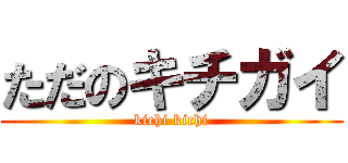 ただのキチガイ (kichi kichi)