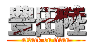 豊田陸 (attack on titan)