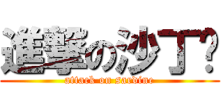 進撃の沙丁鱼 (attack on sardine)