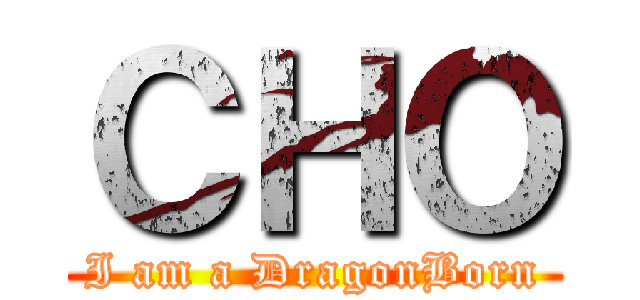 ＣＨＯ (I am a DragonBorn)