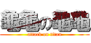 龜龜の龜龜 (attack on titan)