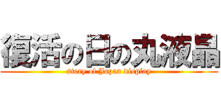 復活の日の丸液晶 (story of Japan display)