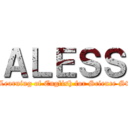 ＡＬＥＳＳ (Active Learning of English for Science Students)