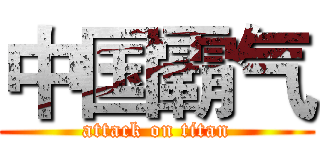 中国霸气 (attack on titan)