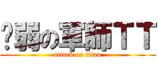 虛弱の軍師ＴＴ (attack on titan)