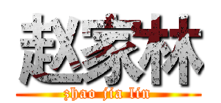 赵家林 (zhao jia lin)