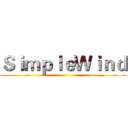 ＳｉｍｐｌｅＷｉｎｄ ()