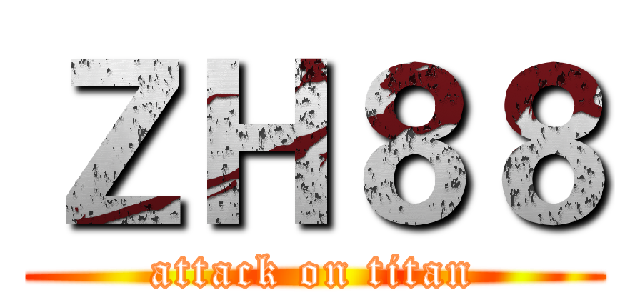 ＺＨ８８ (attack on titan)