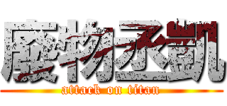廢物丞凱 (attack on titan)