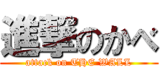 進撃のかべ (attack on THE WALL)