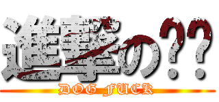進撃の宽创 (DOG FUCK)