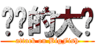 进击的大鱼 (attack on BigFish)