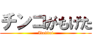 チンコがもげた (Itaiitai)