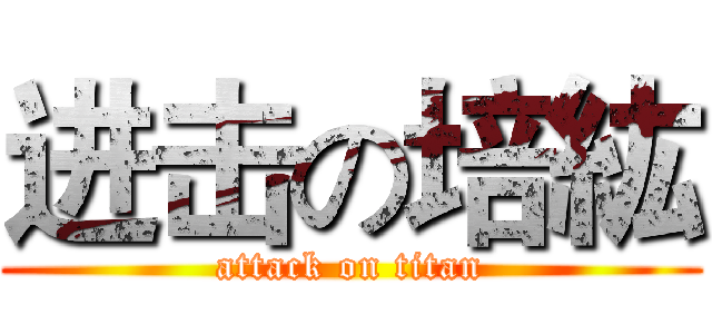 进击の培紘 (attack on titan)