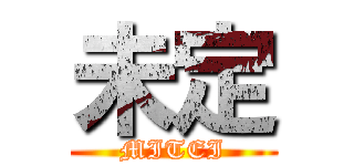 未定 (MITEI)
