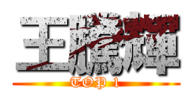 王騰輝 (TOP 1)