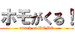 ホモがくる！ (attack on HOMO)