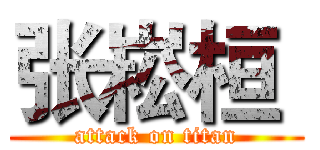 张崧桓  (attack on titan)