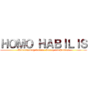 ＨＯＭＯ ＨＡＢＩＬＩＳ (Understanding Culture, Society and Politics)