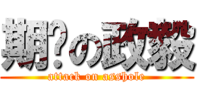 期煊の政毅 (attack on asshole)