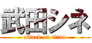 武田シネ (attack on titan)