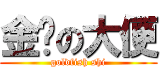 金鱼の大便 (goldfish shi)