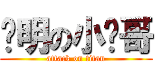 聪明の小帅哥 (attack on titan)