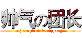 帅气の团长 (shuaiqi on tuanzhang)