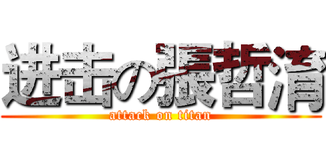 进击の張哲淯 (attack on titan)
