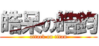 皓呆の皓鈞 (attack on titan)